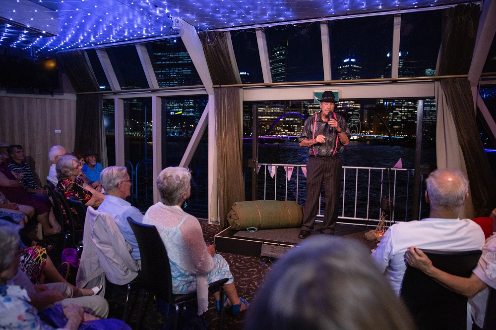 Bush Poetry on a Swan River Cruise